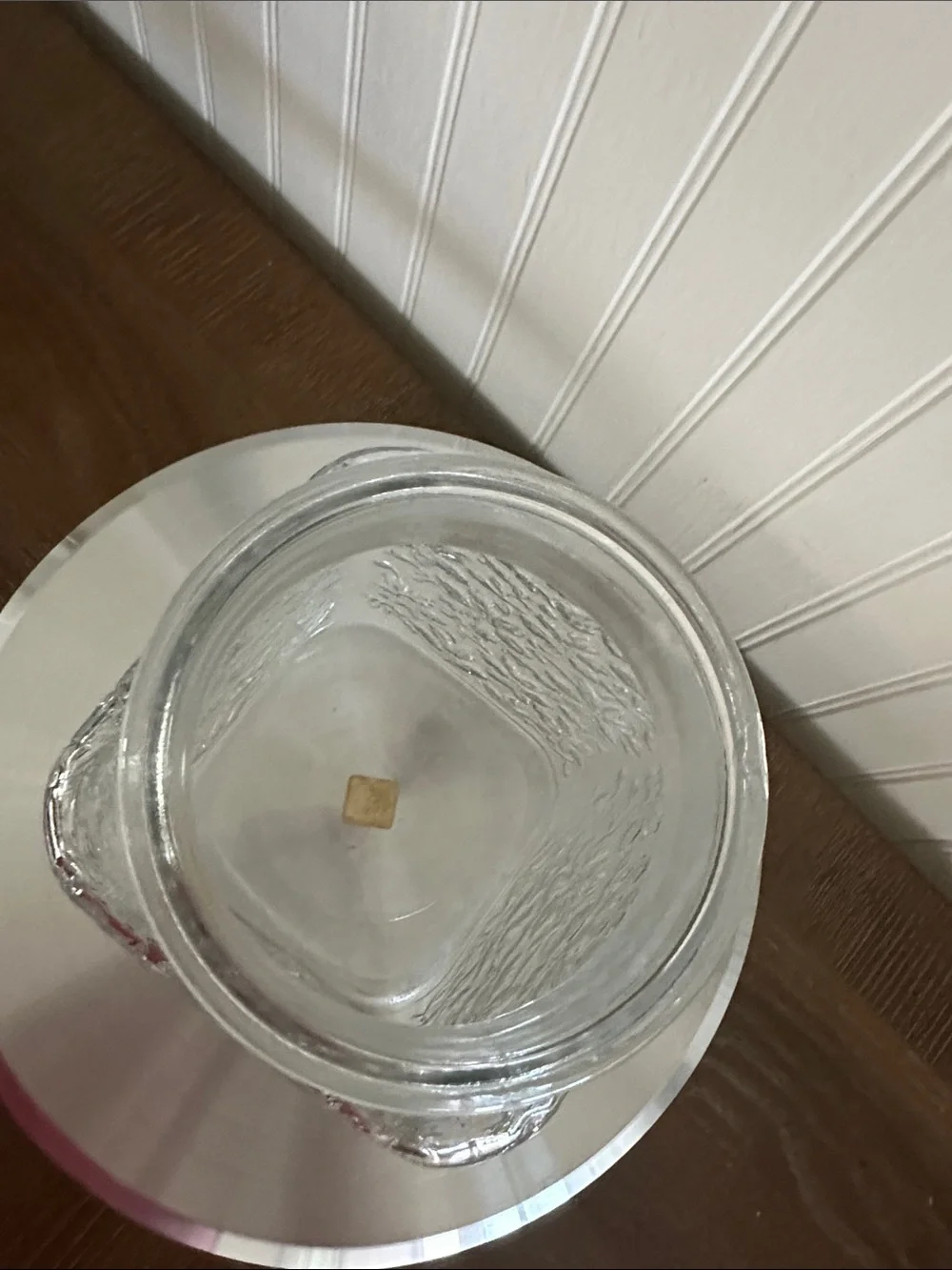 Vintage Princess House Fantasia Collection Glass Canister with Lid